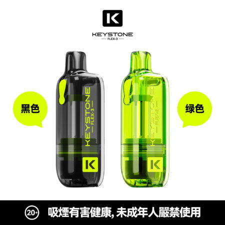 KEYSTONE FLEX-3 鑰石 25000口 專彈專機套裝｜大容量續航・台灣現貨