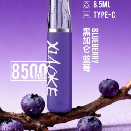xiaoke 梟客 口紅款 8500口 拋棄式電子煙｜高顏值設計・大容量續航・台灣現貨