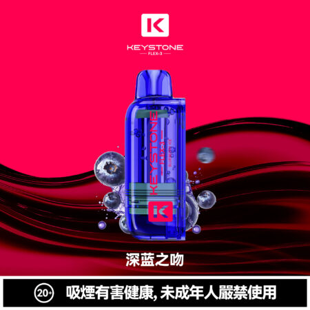 KEYSTONE FLEX-3 鑰石 25000口 專彈專機套裝｜大容量續航・台灣現貨