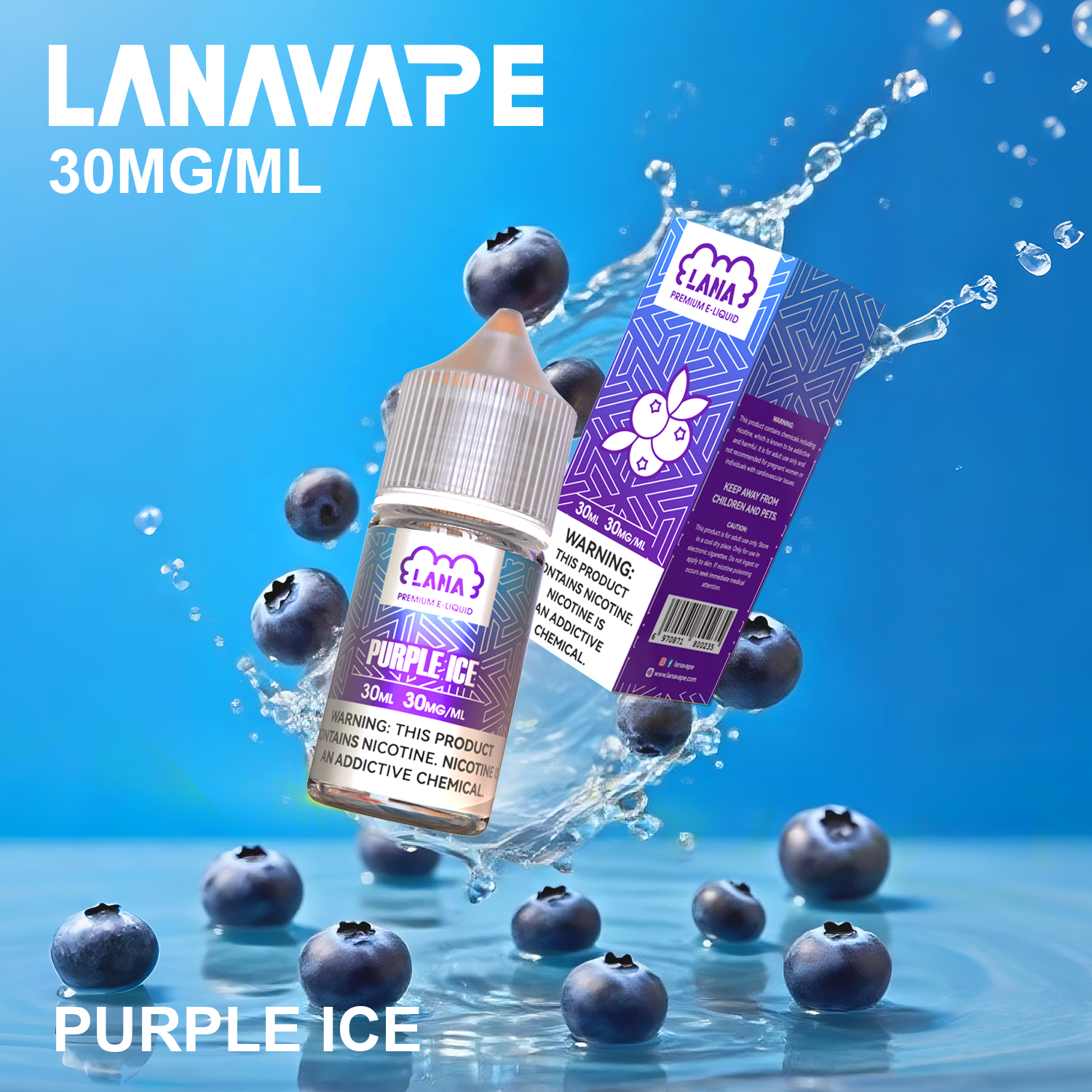 LANA 拉娜 30ml 瓶裝煙油|30MG 冰感強勁・清涼口感升級 LANA 拉娜 30ml 瓶裝煙油|30MG 冰感強勁・清涼口感升級:圖片 6
